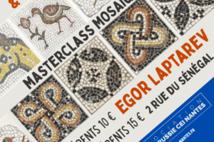 masterclass mosaïque Egor Laptarev Nantes